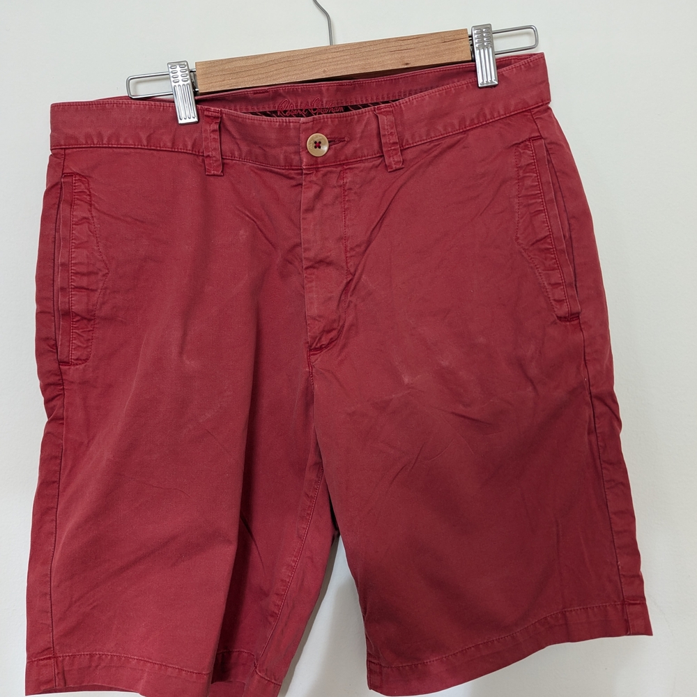 Men's Red Casual Shorts